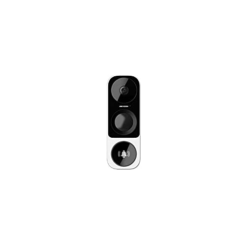 DS-HD1 Hikvision USA Original 3 Megapixel HD WiFi Video Smart Doorbell - Wireless Intercom Camera, 3MP, 180 Degree Ultra Wide Angle, Motion Detection, Video Recording Night Vision Video Audio