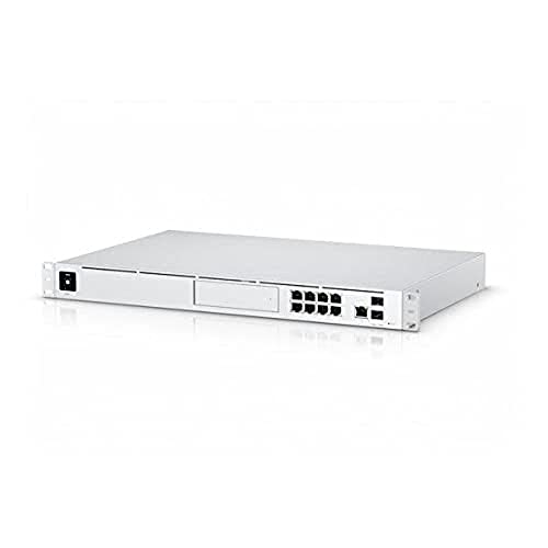 Ubiquiti UDM-PRO UniFi Dream Machine Pro All-in-One Enterprise Advanced Security Gateway with Built-in 8-Port Gigabit Switch with 1-Gbps RJ45 and 10G SFP+ LAN, 1U Rackmountable