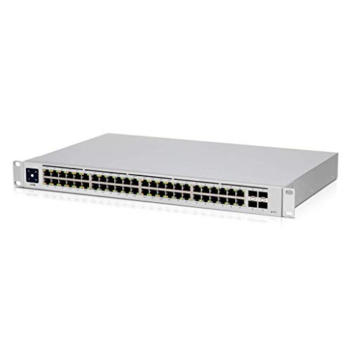 Ubiquiti Networks USW-48-POE Unifi Switch 48 Port PoE Switch, Generation 2 - Silver
