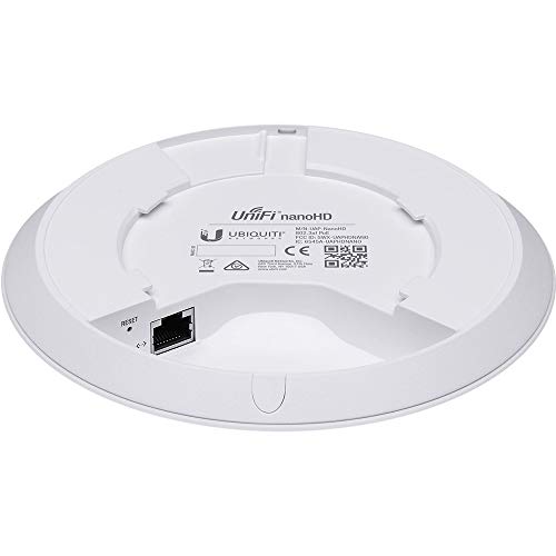 Ubiquiti UniFi nanoHD Compact 802.11ac Wave2 MU-MIMO Enterprise Access Point ( UAP-NANOHD-US)