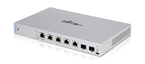 Ubiquiti Networks Commercial UniFi Switch 6 XG PoE, 10G 6-Port Switch with 802.3bt PoE++ (US-XG-6POE)