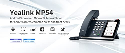 Yealink MP54-TEAMS Cost-Effective IP Phone for Teams