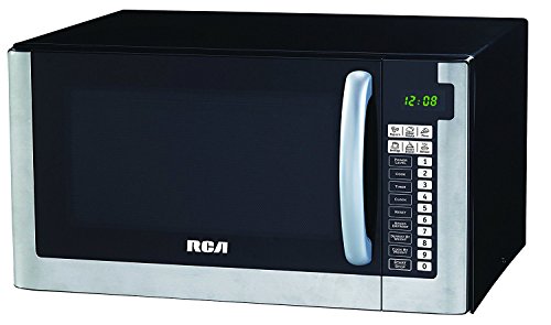 Curtis RCA RMW1203-SS 1.2 Cubic Foot 1000W Microwave Oven - Stainless Steel