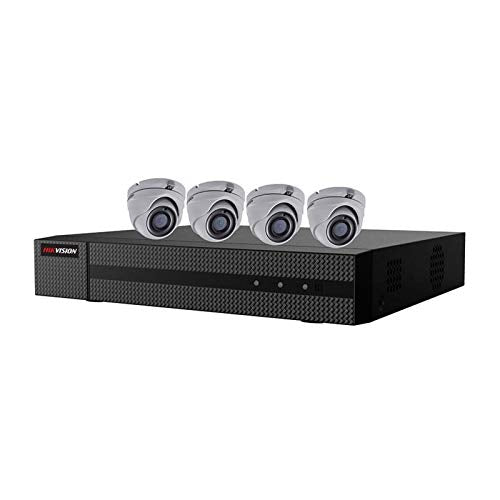 EKT-K41T24 4-Channel DVR with 1TB HDD & Four 2MP Outdoor IR Turret Cameras