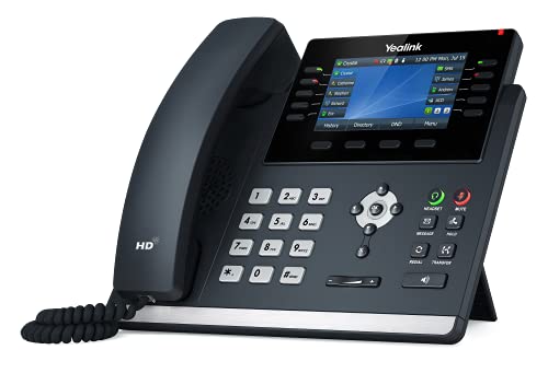 Yealink SIP-T46U IP Phone (Power Adapter is NOT Included)