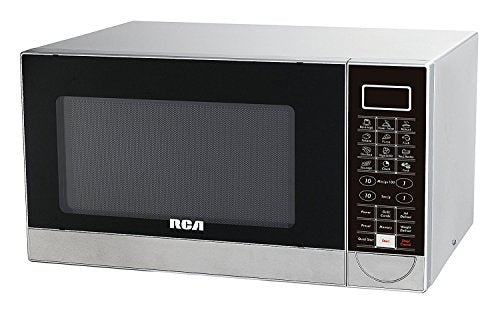 Curtis RCA RMW1324-SS 1.3 Cubic Foot 1000 Watts Microwave with Grill - Stainless Steel