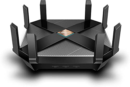 TP-Link AX6000 WiFi 6 Router (Archer AX6000) - Dual Band Gigabit Wireless Internet Router, 8-Streams, 2.5G WAN Port, 8 Gigabit LAN Ports, MU-MIMO, 1.8GHz Quad-Core CPU