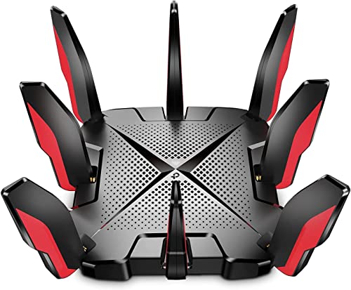 TP-Link AX6600 WiFi 6 Gaming Router (Archer GX90) - Tri-Band Gigabit Wireless Internet Router, 2.5 Gbps Port, High-Speed AX Router, Smart VPN Router for a Large Home