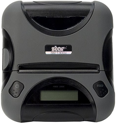 Star Micronics SM-T300i Ultra-Rugged Portable Bluetooth Receipt Printer with Tear Bar - Supports iOS, Android, Windows